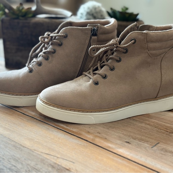 Dr Scholls Women's 8M Irene High Top Wedge Zip Lace Up Sneaker Boot - Picture 3 of 11